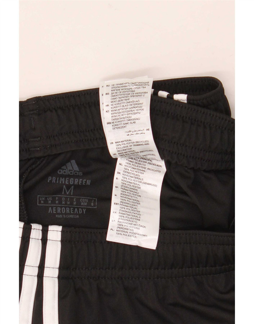Adidas Mens Aeroready Sport Shorts Médio Preto Poliéster