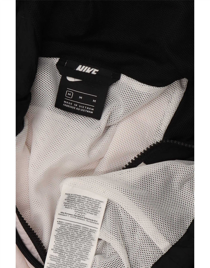 Jaqueta de chuva masculina Nike com capuz UK 38 médio multicolorido Colourblock Nylon