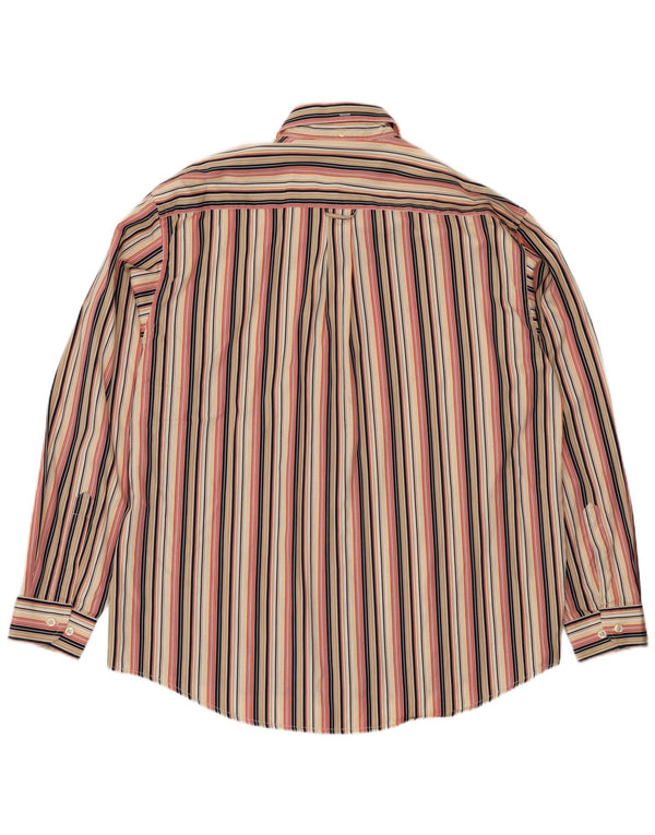 Camisa masculina MC Gregor XL algodão listrado multicolorido