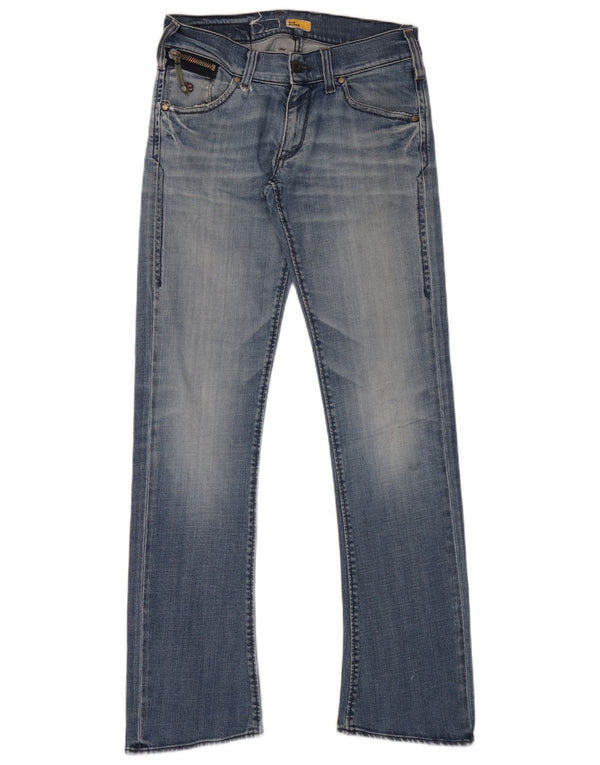 Energie Mens Bootcut Jeans W32 L34 Azul Algodão