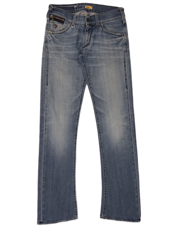 Energie Mens Bootcut Jeans W32 L34 Azul Algodão