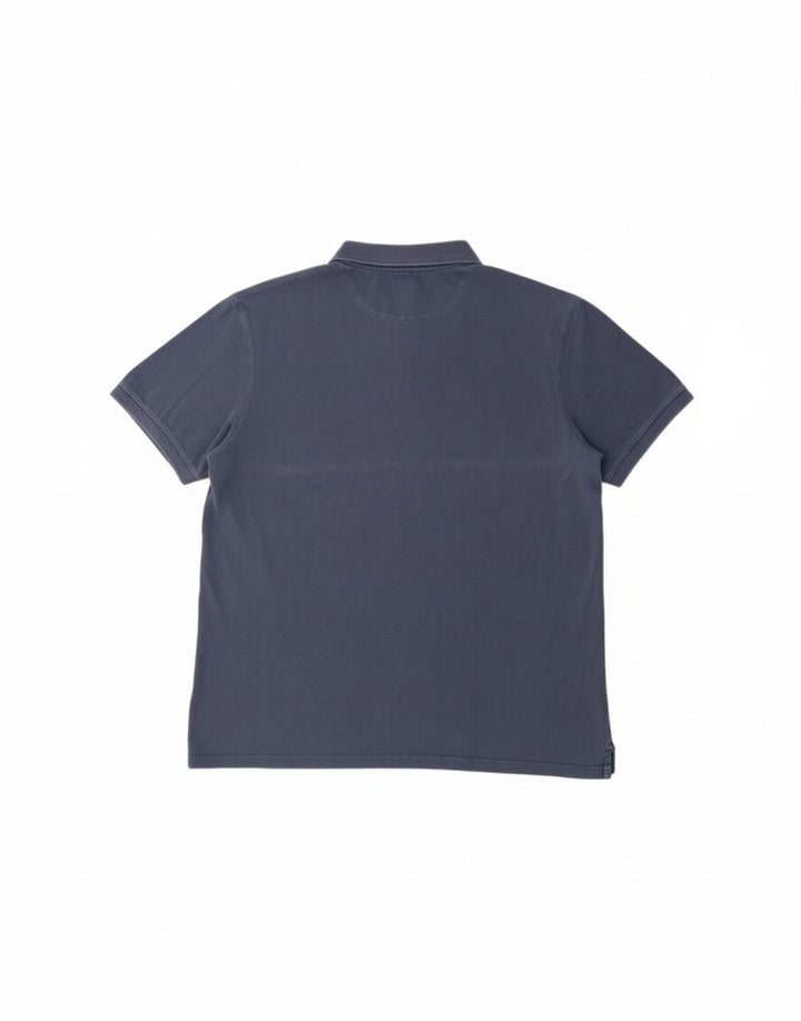 Polo masculino TIMBERLAND grande azul marinho