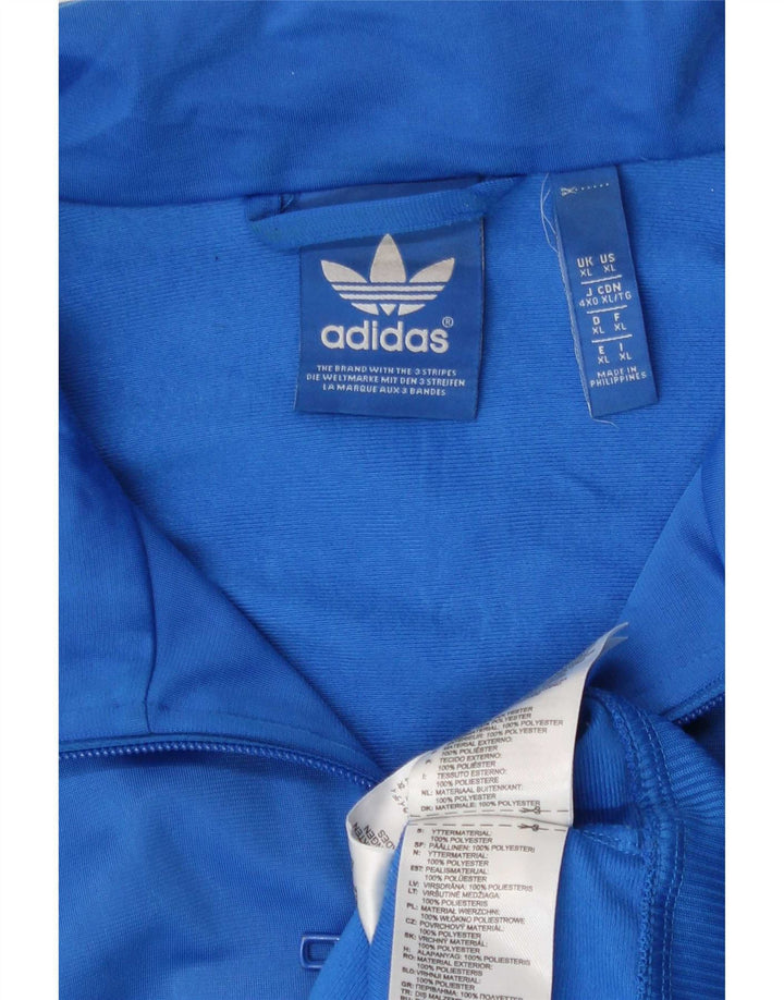 Jaqueta Adidas Mens Treino Top XL Azul Poliéster