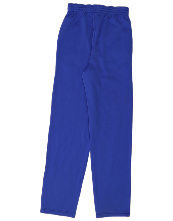 Calça de treino masculina vintage poliamida azul médio