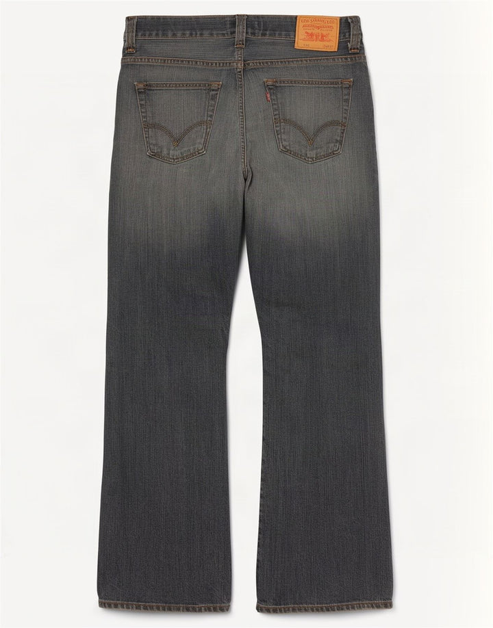 Levi's Masculino 512 Bootcut Jeans W34 L32 Azul Algodão