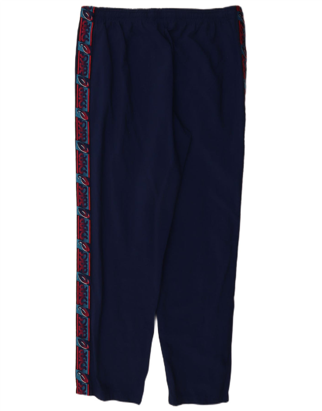 Calça de treino masculina Asics Graphic IT 50 médio azul marinho colorblock