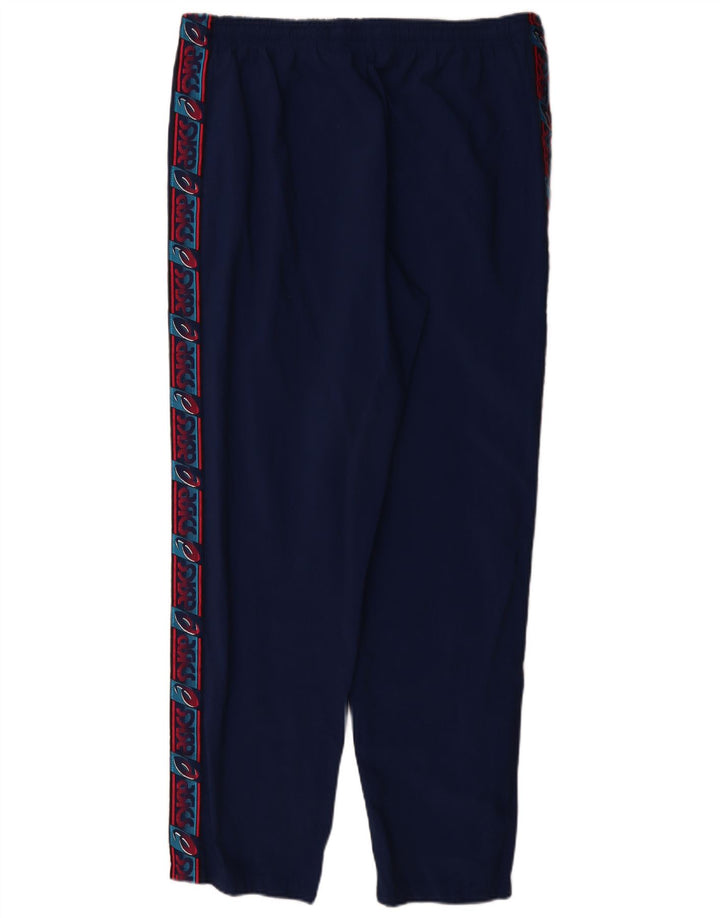 Calça de treino masculina Asics Graphic IT 50 médio azul marinho colorblock