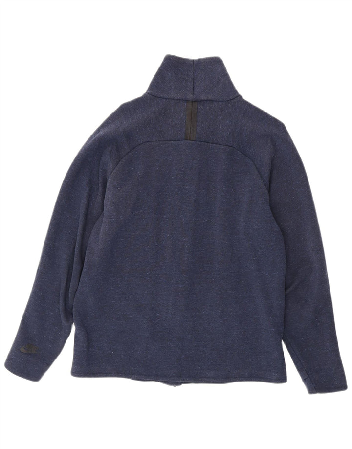 Nike Mens Tracksuit Top Jacket Médio Azul Marinho Algodão