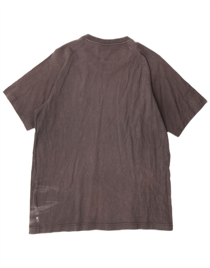Camiseta masculina ADIDAS Top cinza médio algodão