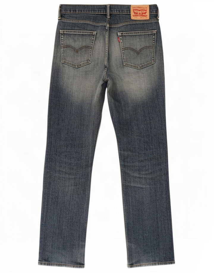 Levi's Masculino 514 Straight Jeans W32 L34 Azul Algodão