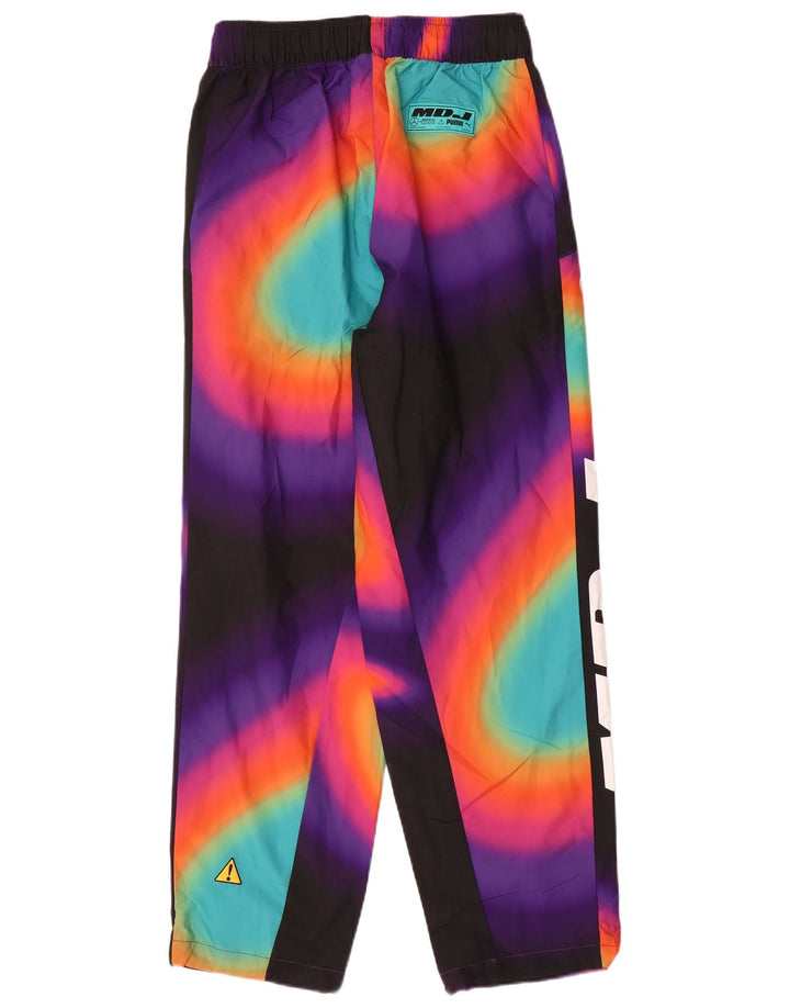 Calça esportiva masculina Puma Graphic, média, multicolorida, tie-dye, poliéster