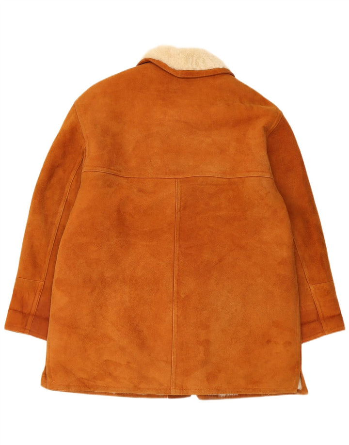Jaqueta feminina Fibok Shearling IT 44 marrom médio