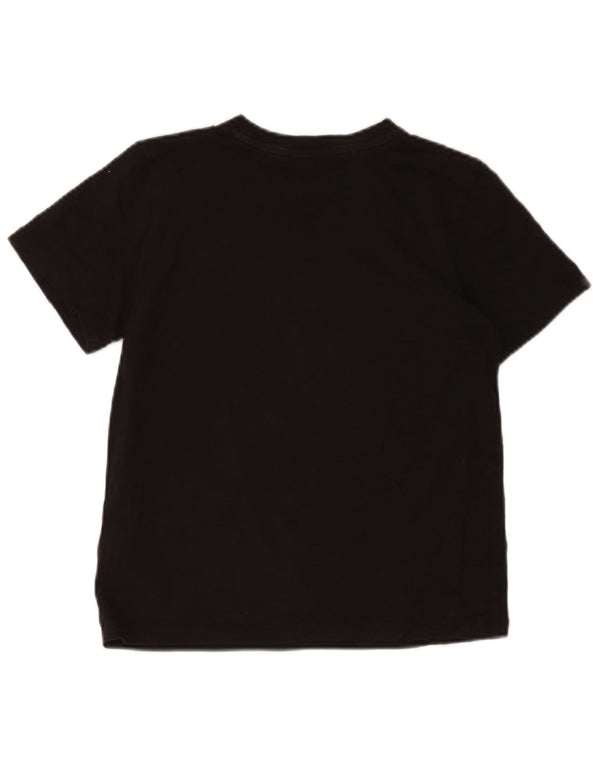Calvin Klein Jeans Meninos Camiseta gráfica Top 11-12 Anos Algodão Preto