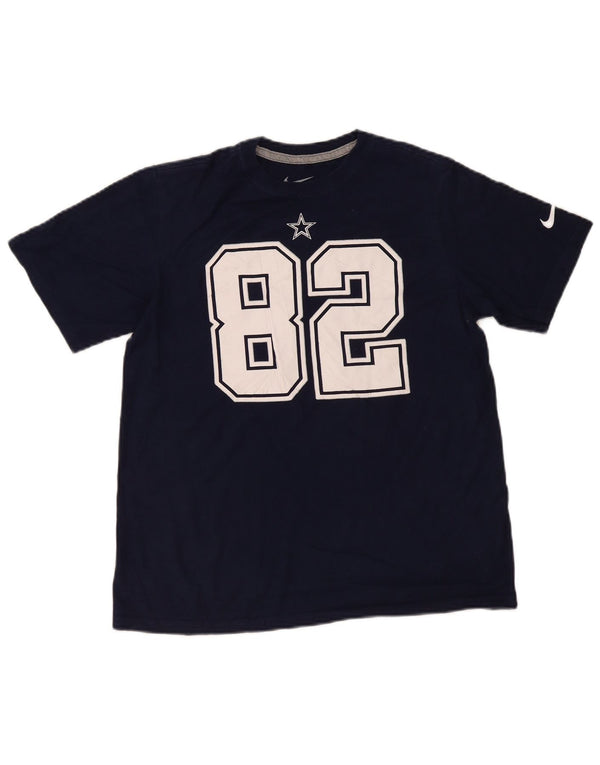 Camiseta Nike Boys Dallas Cowboys Graphic Top 13-14 Anos XL Azul Marinho