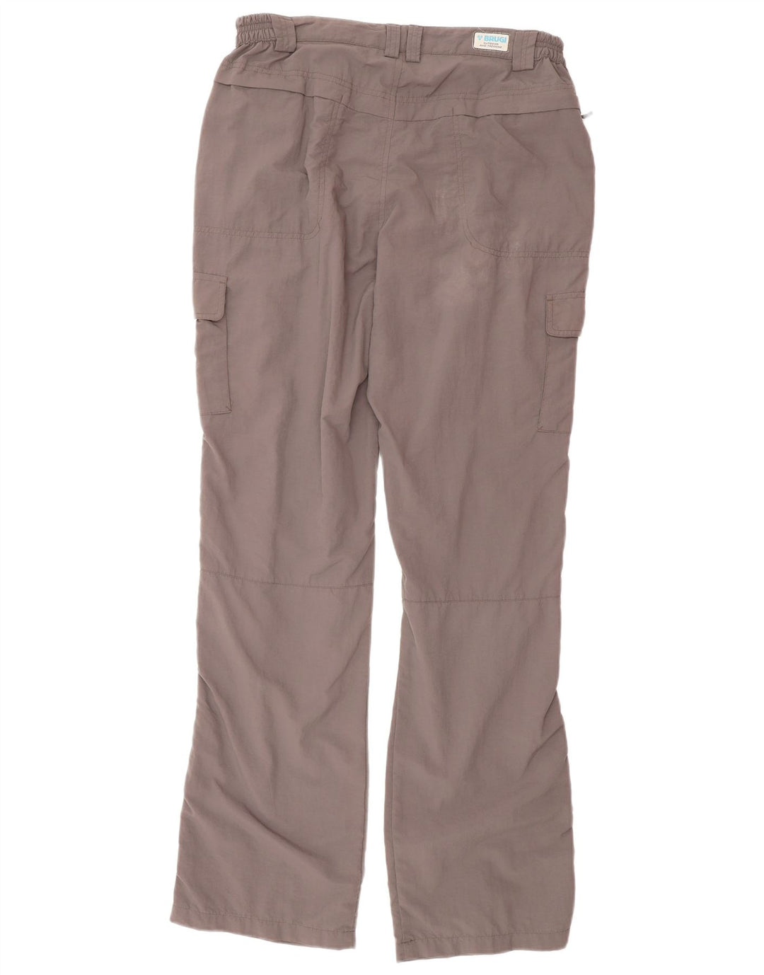 Calça cargo reta masculina Brugi W34 L34 cinza poliamida