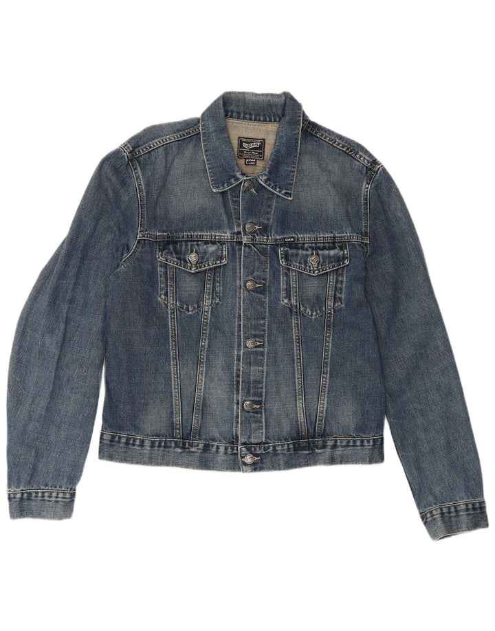 Jaqueta jeans feminina Gas UK 18 XL azul