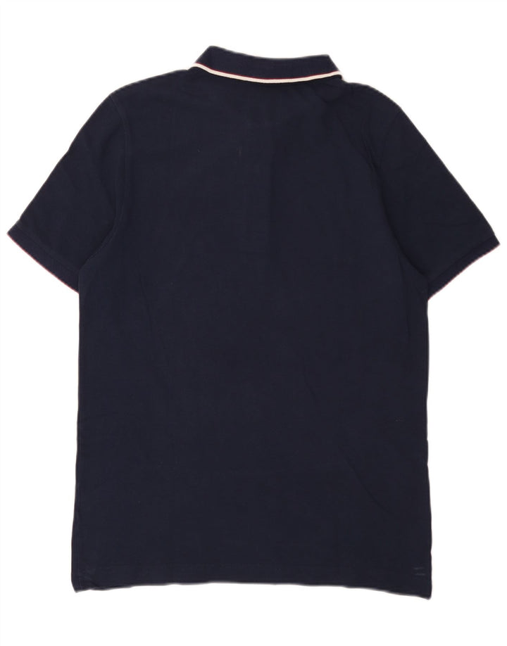 Camisa polo masculina Kappa média azul marinho