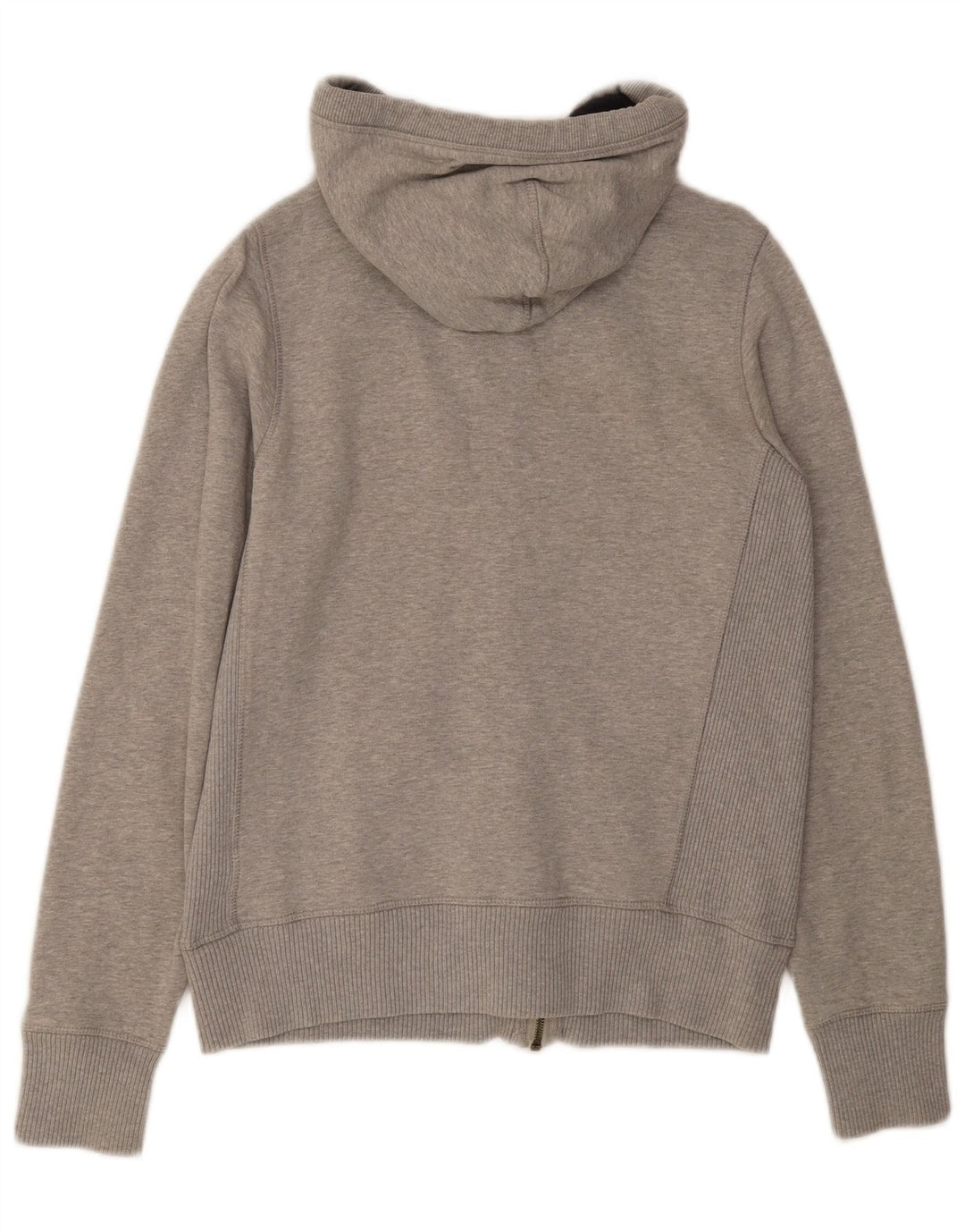 TOMMY HILFIGER Suéter masculino com capuz e zíper slim fit pequeno algodão cinza