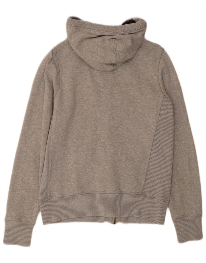 TOMMY HILFIGER Suéter masculino com capuz e zíper slim fit pequeno algodão cinza