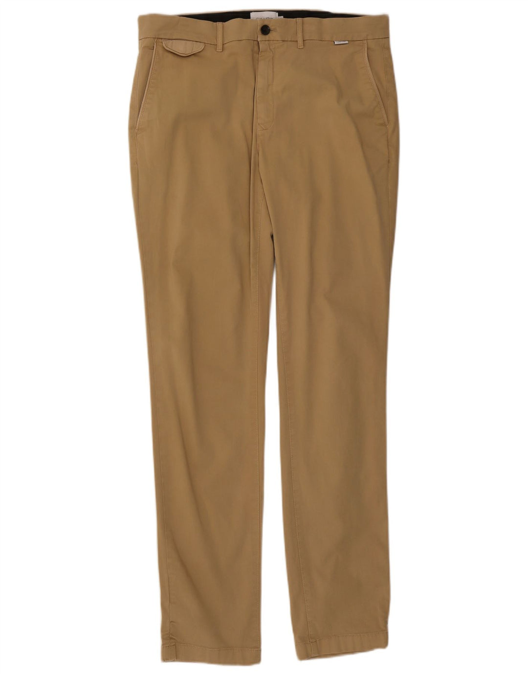 Calça Chino Slim Masculina Calvin Klein W36 L34 Bege