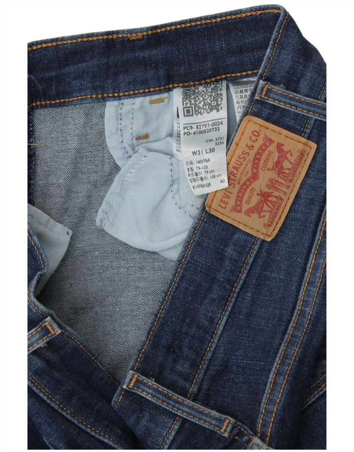 Jeans skinny feminino Levi's W31 L30 azul algodão