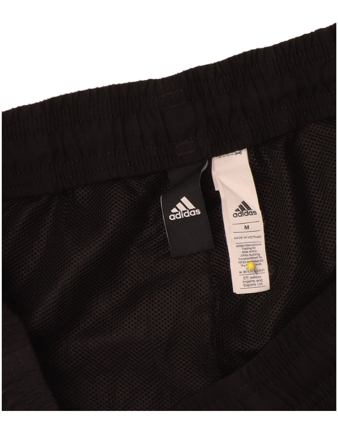Shorts esportivos gráficos masculinos Adidas médio preto poliéster