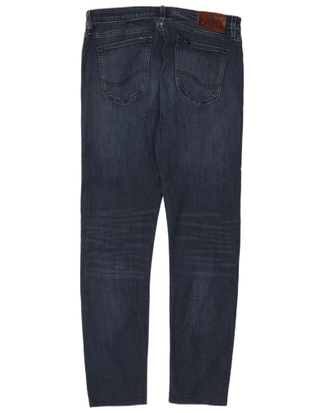 Lee Mens Malone Slim Jeans W34 L34 Azul Marinho Algodão