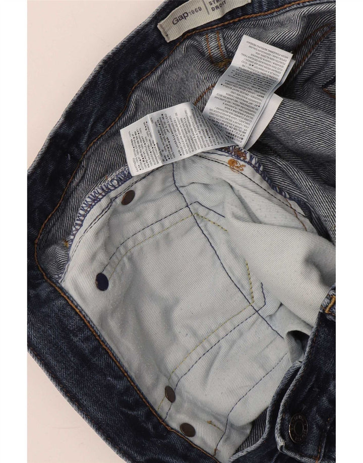 Jeans retos masculinos Gap W32 L30 algodão azul