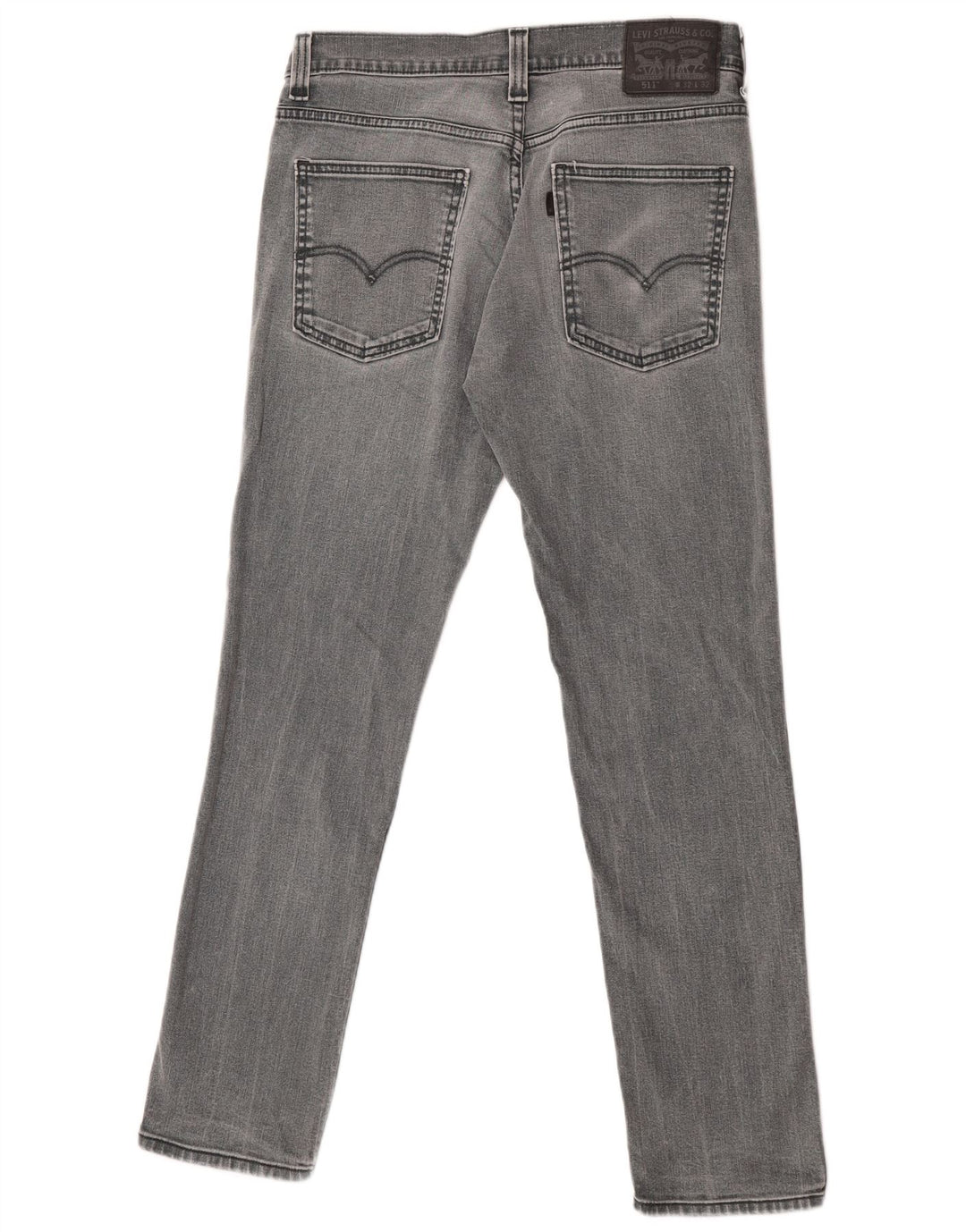 Calça Jeans Levis 511 Slim Masculina W32 L32 Cinza Algodão
