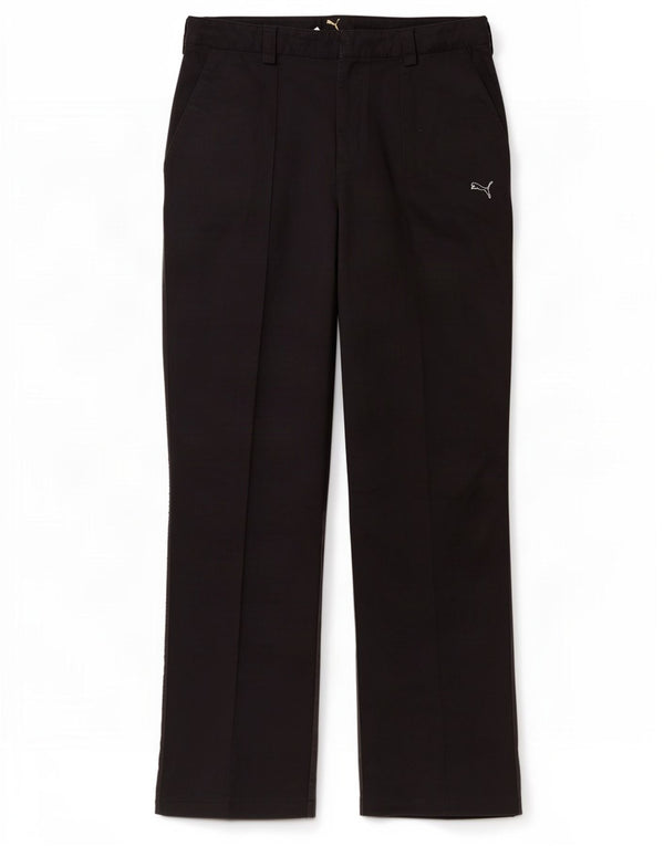 Calça masculina reta Chino Puma W32 L32 algodão colorblock preto