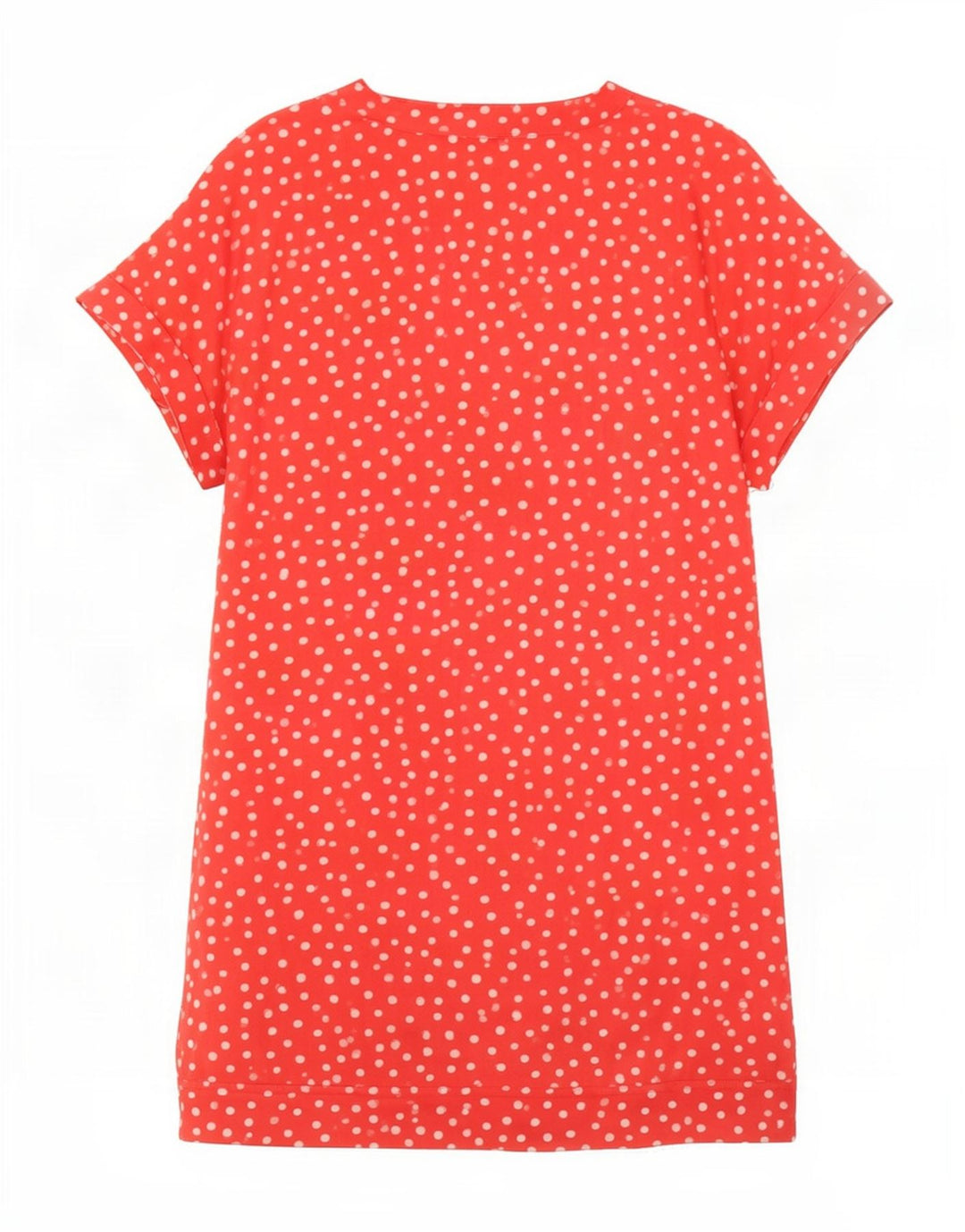 Vestido bainha feminino Marks & Spencer Reino Unido 16 bolinhas vermelhas grandes