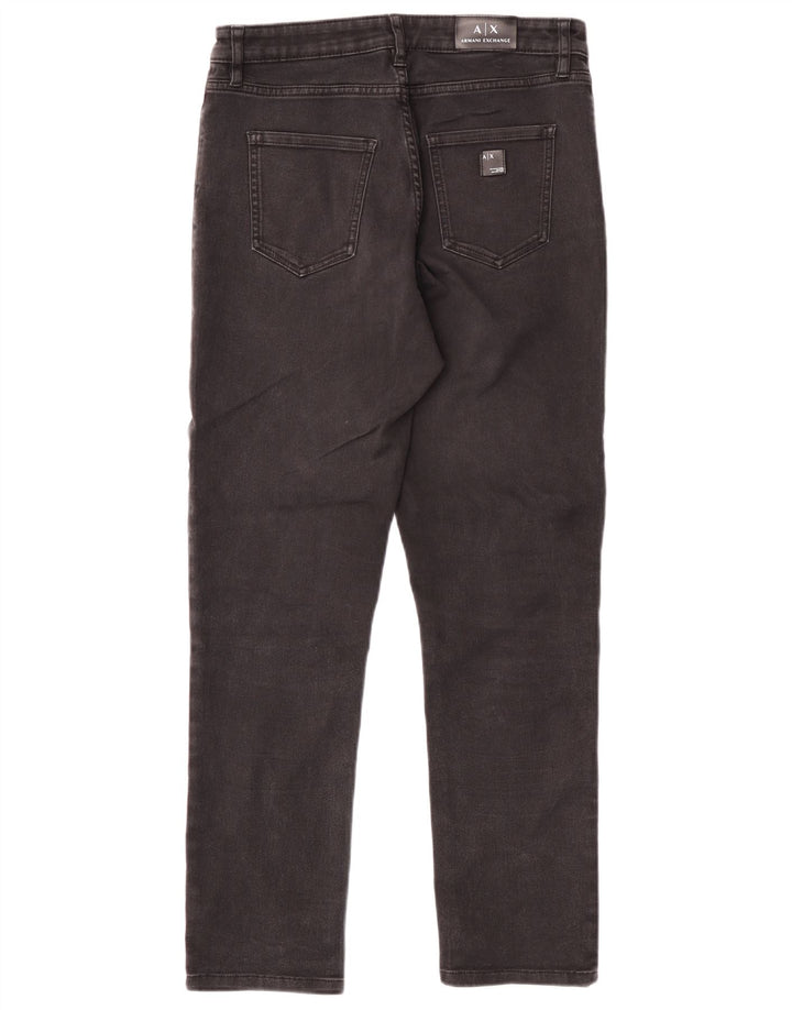 Armani Jeans Feminino Slim Jeans W30 L28 Algodão Preto