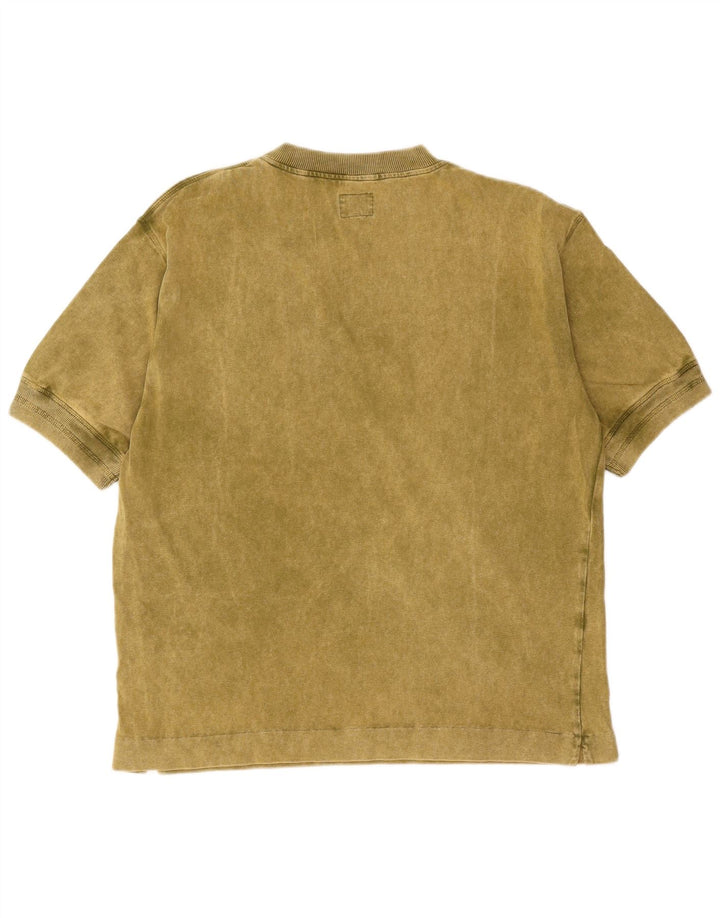 Camiseta masculina Benetton grande verde