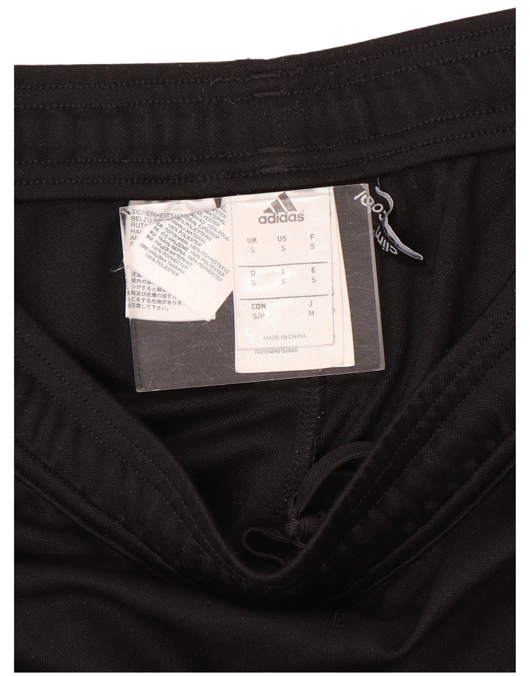 Calça Adidas Mens Climacool Treino Pequeno Poliéster Preto