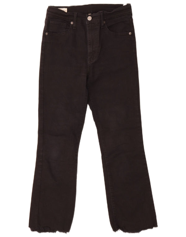 Jeans retos masculinos Levi's W26 L26 algodão preto