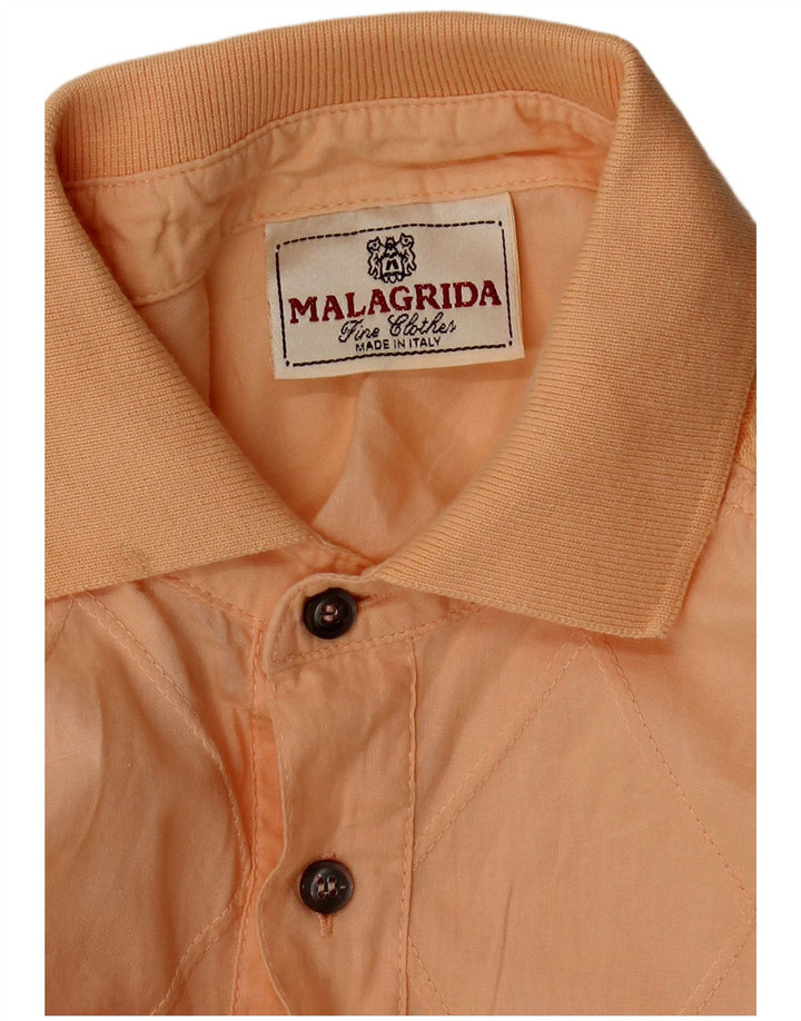 Camisa pulôver masculina Malagrida grande laranja