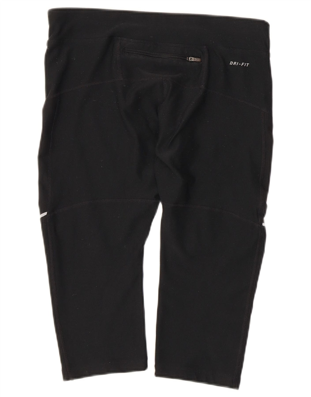 Leggings Nike Capri Femininas UK 14 Médias Pretas Esportes