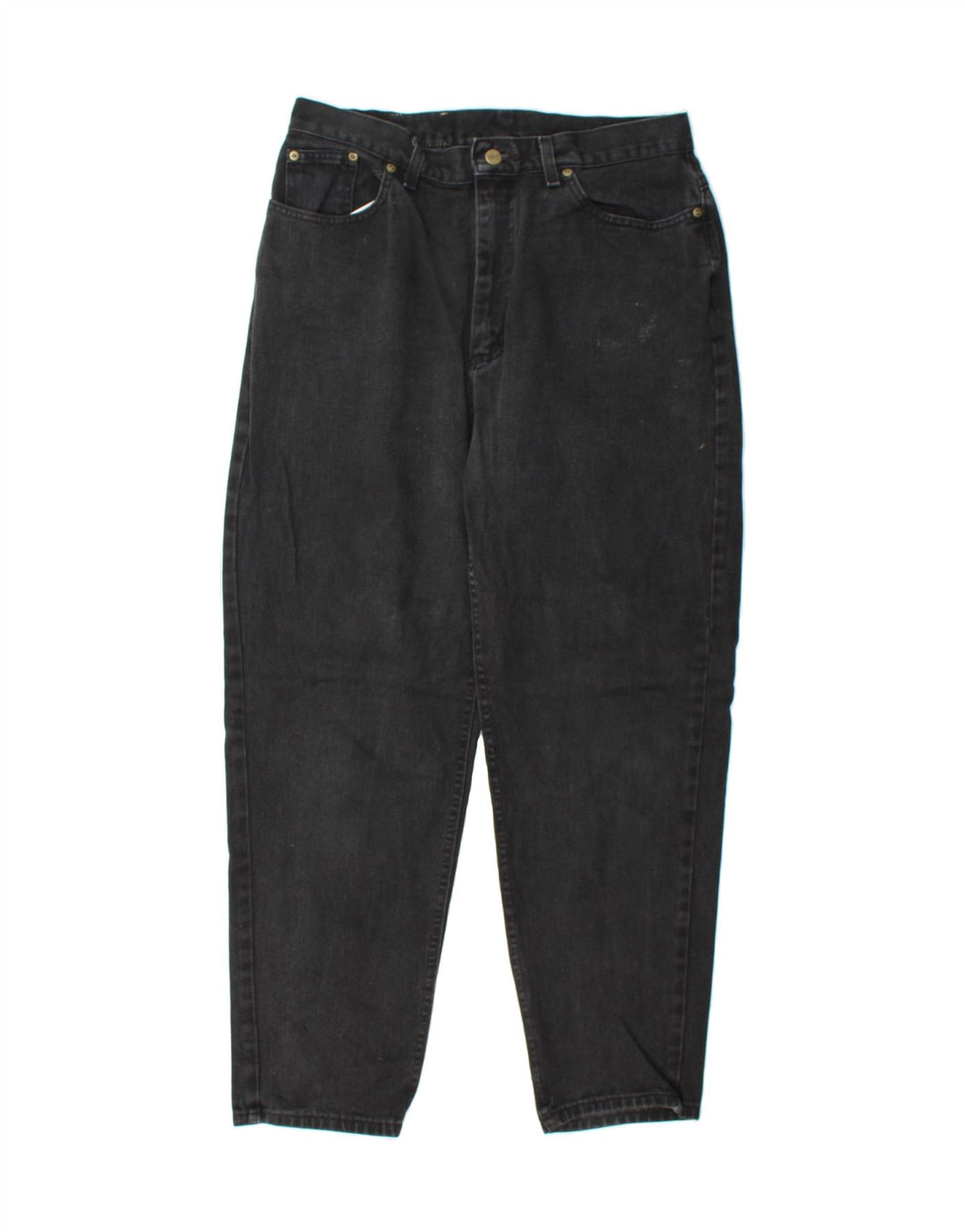 L.L.BEAN Womens Tapered Jeans W32 L30 Black Vintage L.L.Bean and Second-Hand L.L.Bean from Messina Hembry 