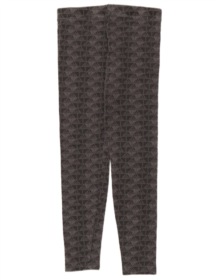 Leggings Adidas Meninas Graphic 14-15 Anos Cinzentas