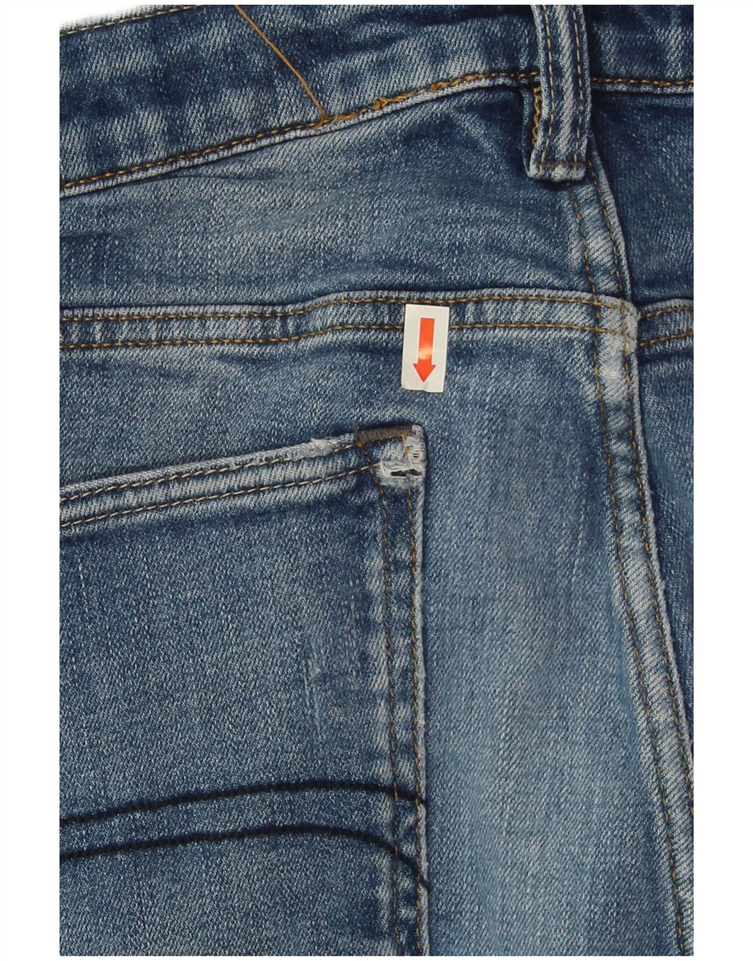 Jeans skinny feminino Superdry W28 L30 azul