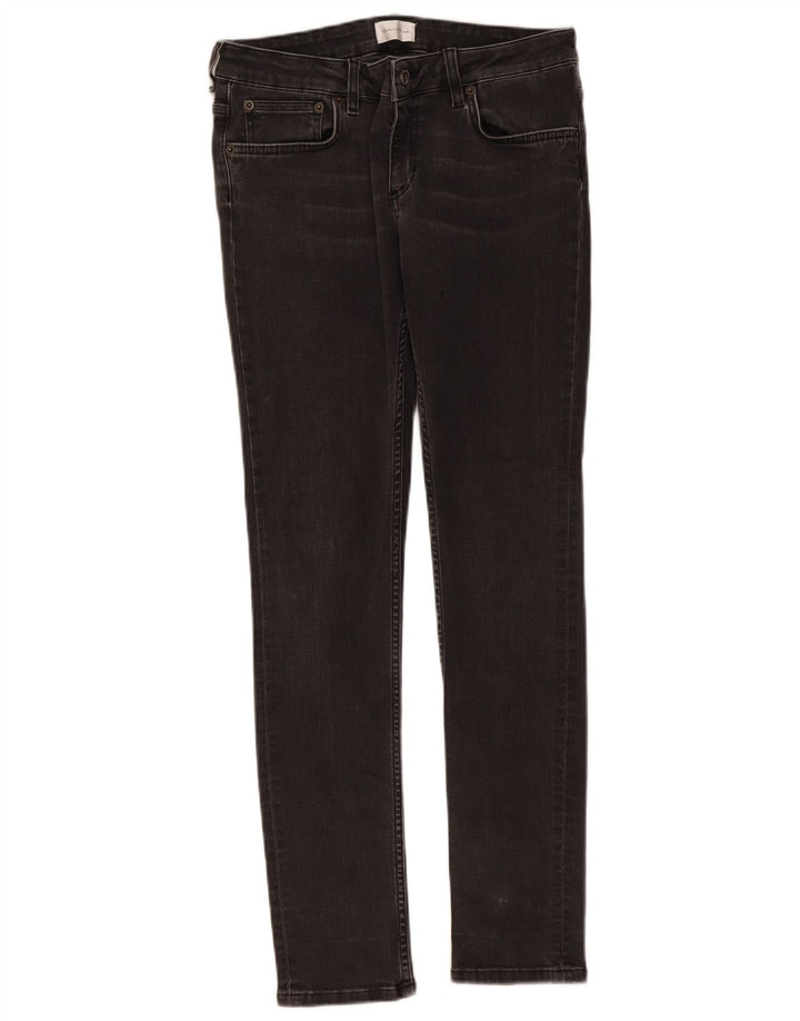Jeans skinny feminino Gant W30 L30 algodão cinza