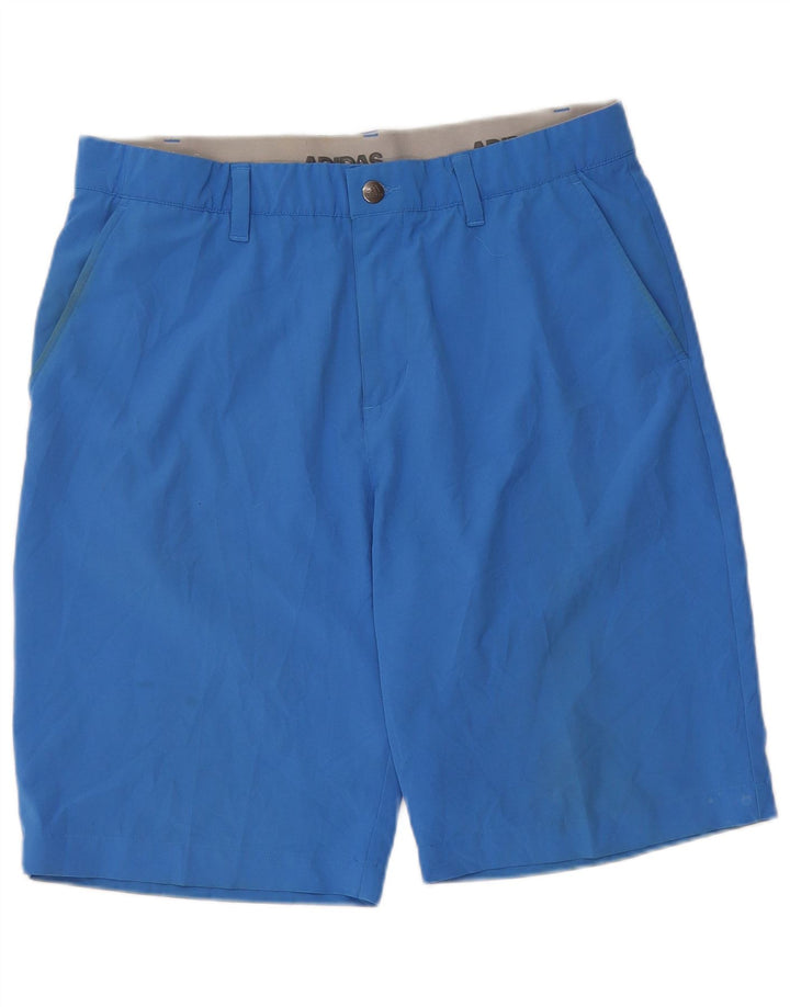 Adidas Mens Chino Shorts W34 Grande Azul Poliéster