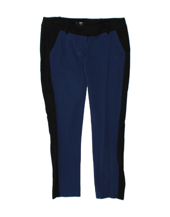 MOSSIMO Womens Stretch Skinny Casual Trousers US 10 Large W34 L26 Blue Vintage Mossimo and Second-Hand Mossimo from Messina Hembry 