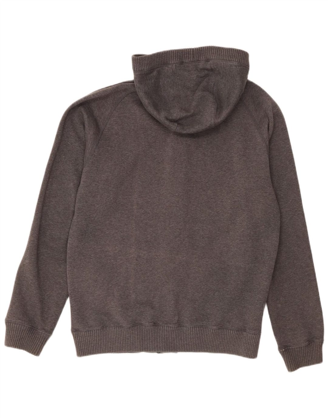 Adidas masculino moletom com capuz jaqueta superior algodão cinza médio