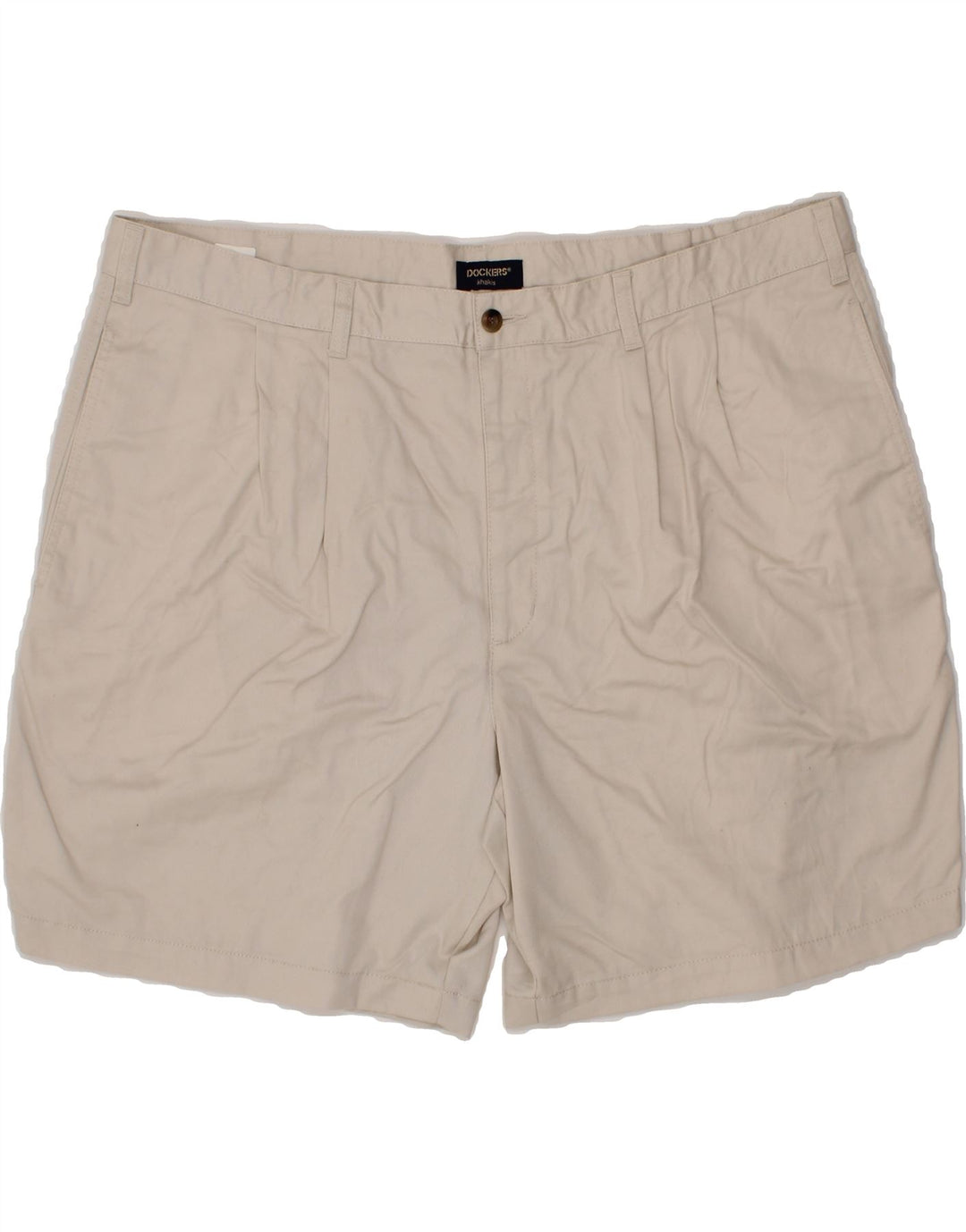 DOCKERS Mens Pegged Chino Shorts W42 2XL Beige Cotton Vintage Dockers and Second-Hand Dockers from Messina Hembry 