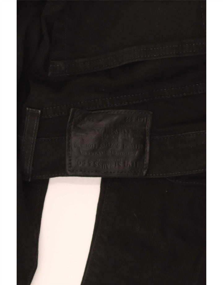 Calça jeans feminina Levi's 512 Slim Tapered W34 L30 preta