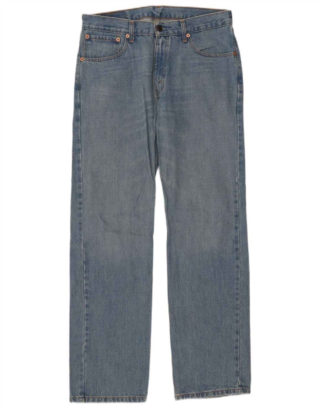 Levi's Masculino 581 Straight Jeans W34 L32 Azul Algodão