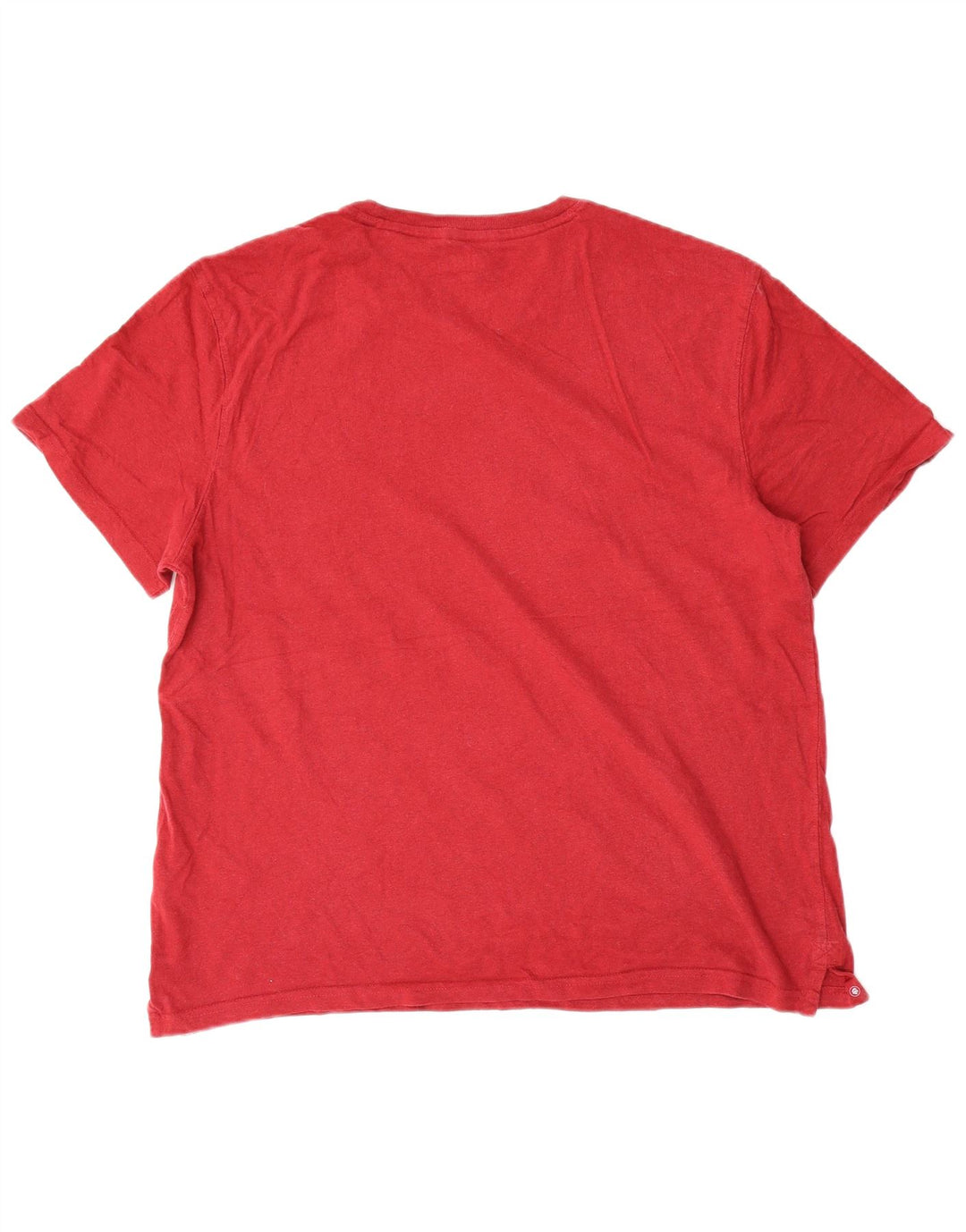 Camiseta masculina regular Fat Face grande algodão vermelho