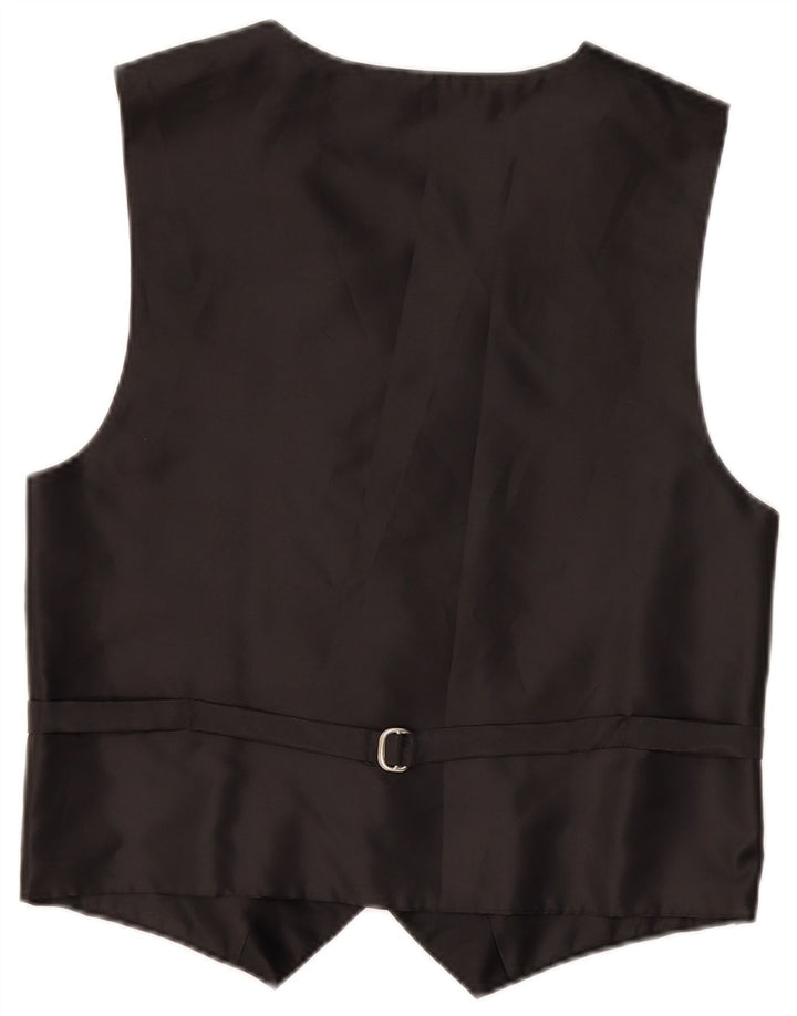 Colete masculino vintage IT 46 pequeno preto