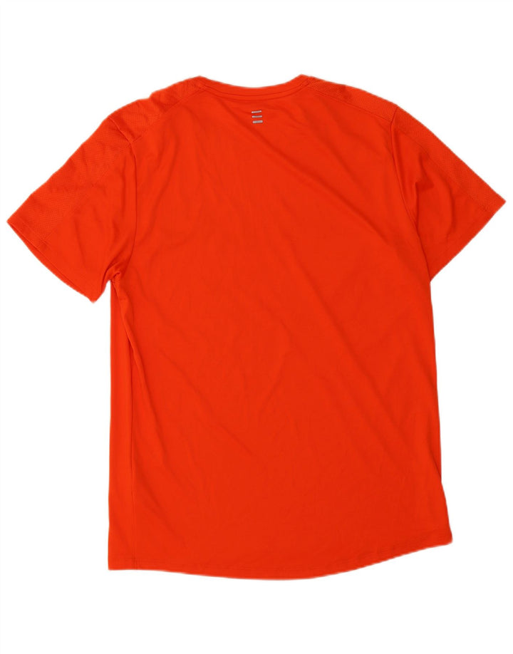 Camiseta masculina Under Armour Heat Gear Graphic Top médio laranja poliéster